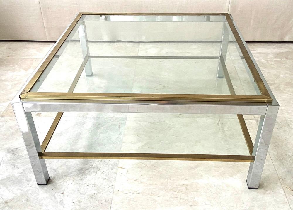 CONTEMPORARY BRASS AND STEEL