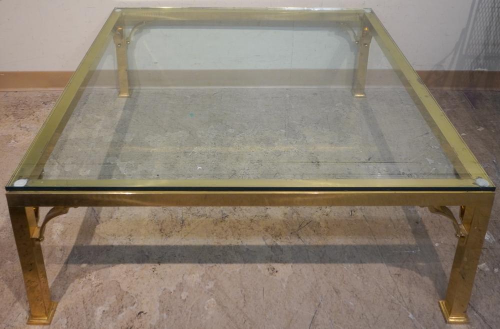 CONTEMPORARY BRASS BASE SQUARE