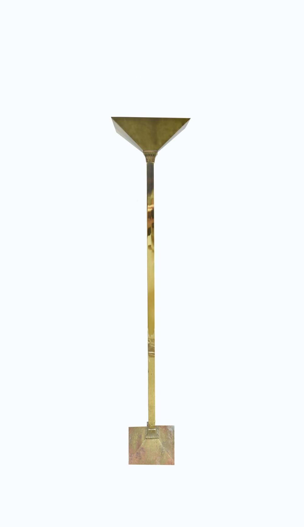 CONTEMPORARY BRASS FLOOR LAMPHeight