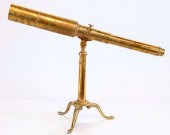 CONTEMPORARY BRASS TABLETOP TR