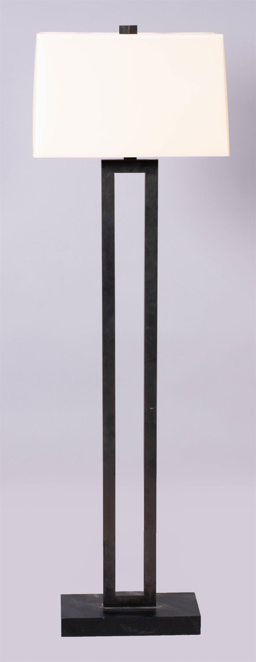 CONTEMPORARY BRONZE PATINATED METAL
