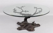 CONTEMPORARY BRONZE PATINATED