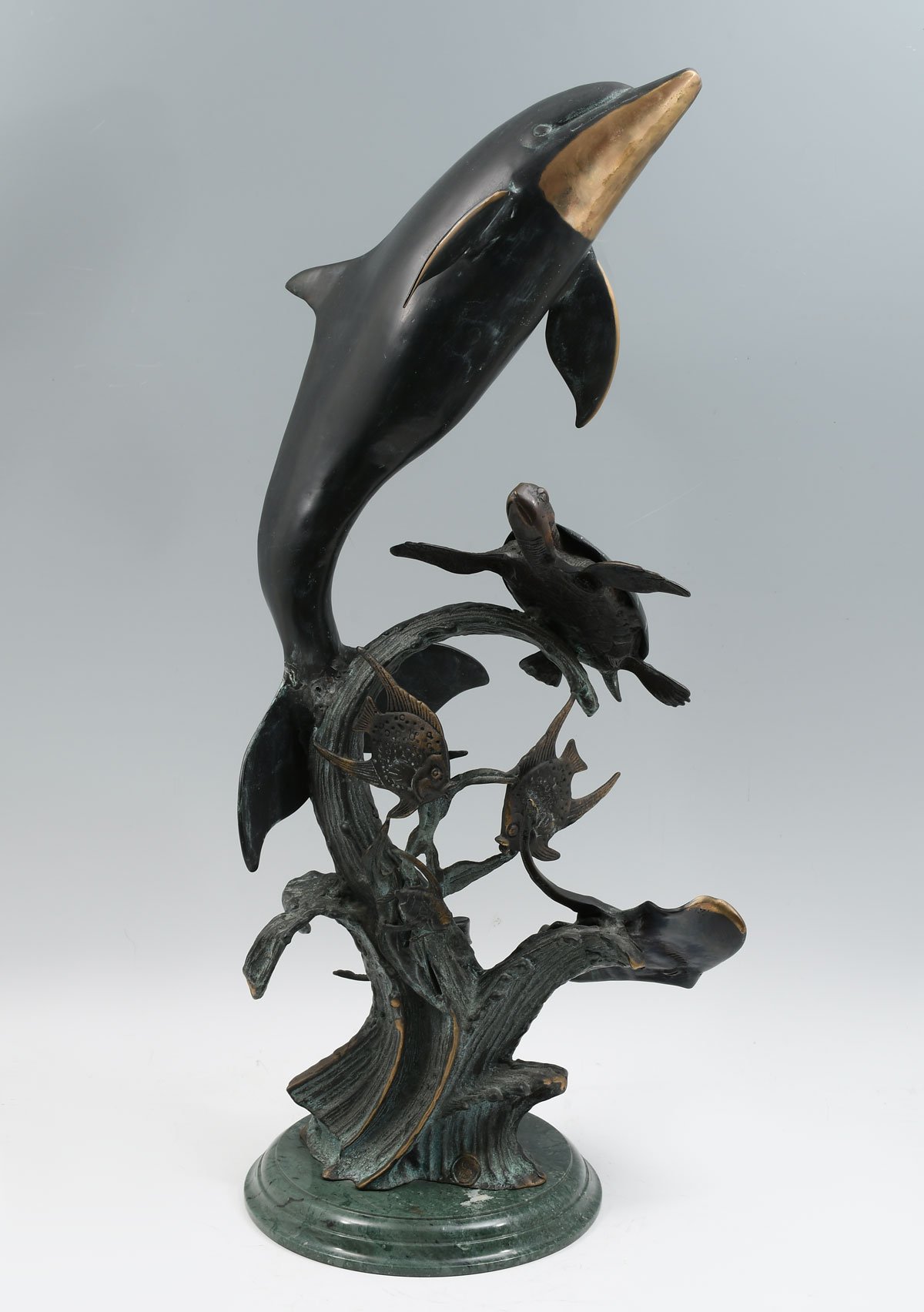 CONTEMPORARY BRONZE SEA LIFE