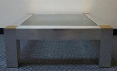 CONTEMPORARY BRUSHED ALUMINUM