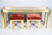 CONTEMPORARY BRUSHED BRASS COA