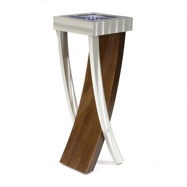 CONTEMPORARY BRUSHED STEEL