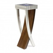 CONTEMPORARY BRUSHED STEEL DIS