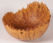 CONTEMPORARY BURLWOOD BOWLCont