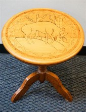 CONTEMPORARY BURNT ETCH DECORA