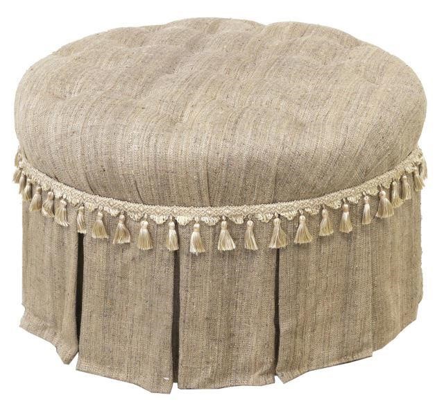 CONTEMPORARY BUTTON-TUFTED