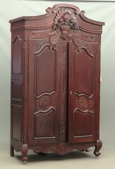 Contemporary carved two door