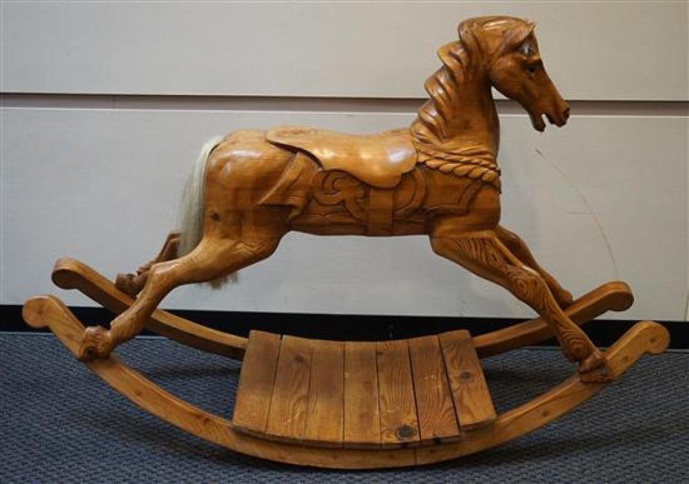 CONTEMPORARY CARVED YELLOW PINE