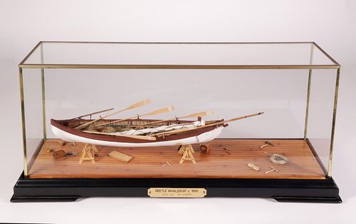 CONTEMPORARY CASED MODEL OF A