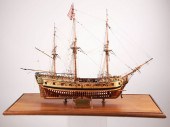 CONTEMPORARY CASED SHIP MODEL