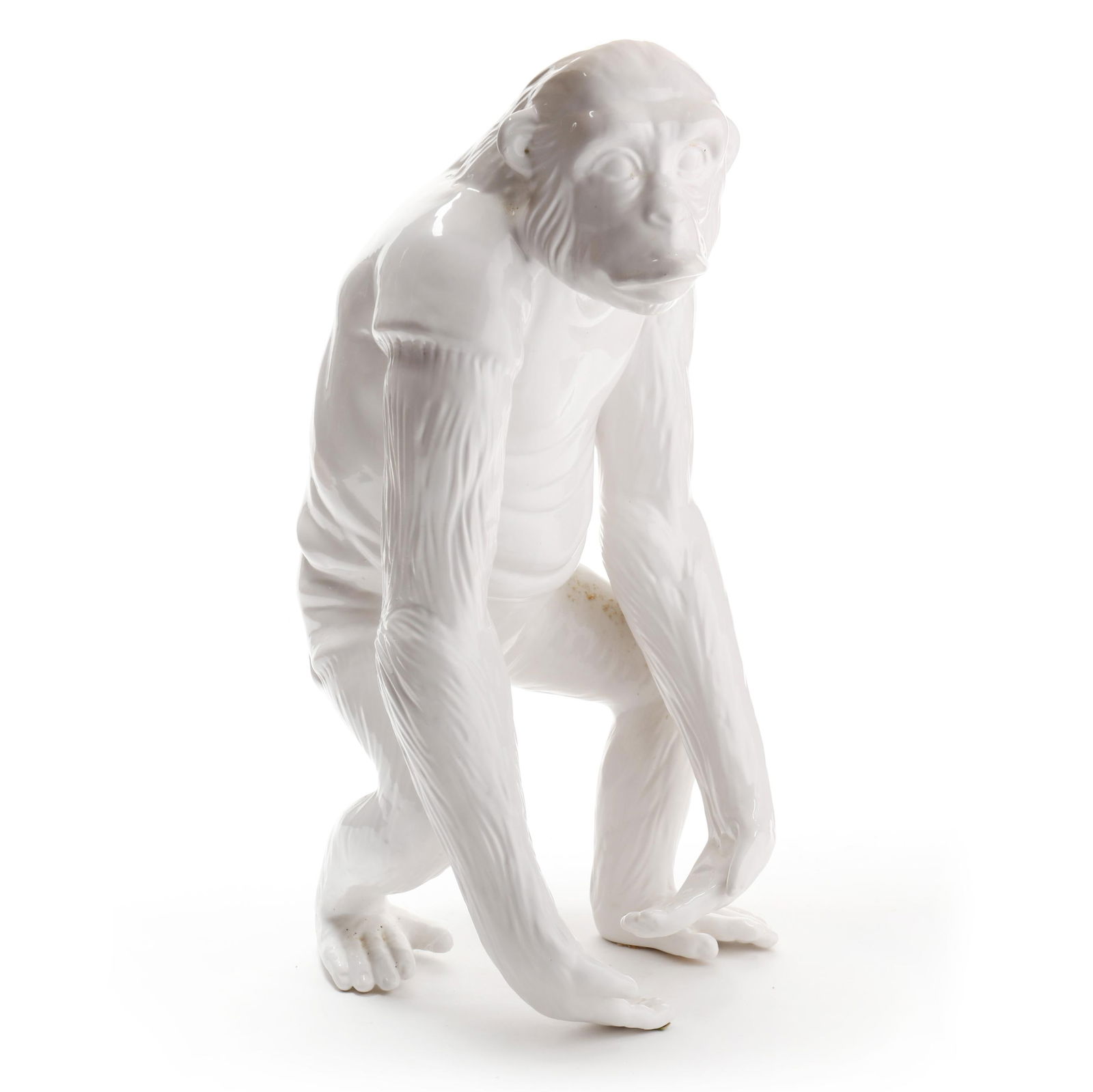 CONTEMPORARY CERAMIC SCULPTURE OF A