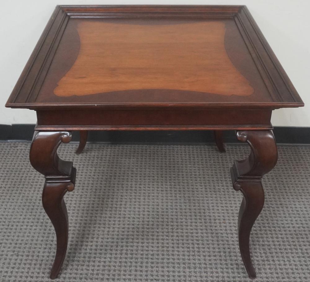 CONTEMPORARY CHERRY INLAID MAHOGANY