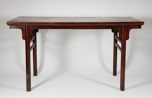 CONTEMPORARY CHINESE TEAKWOOD ALTAR