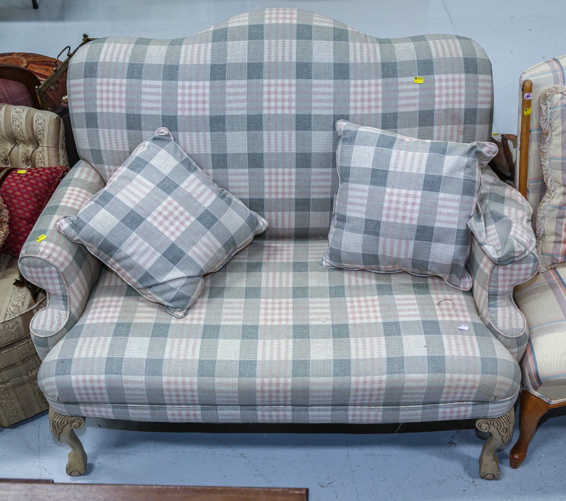 CONTEMPORARY CHIPPENDALE STYLE LOVE