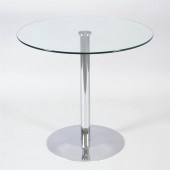 CONTEMPORARY CHROME AND GLASS