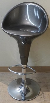 CONTEMPORARY CHROME AND GRAY P