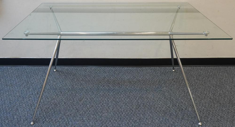 CONTEMPORARY CHROME BASE AND