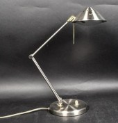 CONTEMPORARY CHROME DESK LAMPC