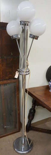 CONTEMPORARY CHROME PLATED FIV