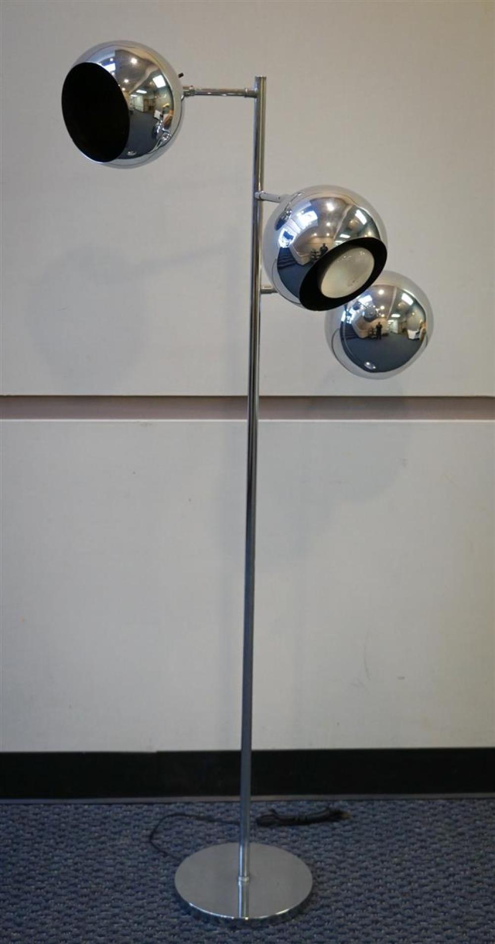 CONTEMPORARY CHROME PLATED THREE