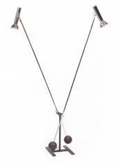 CONTEMPORARY CHROME TWO-LIGHT