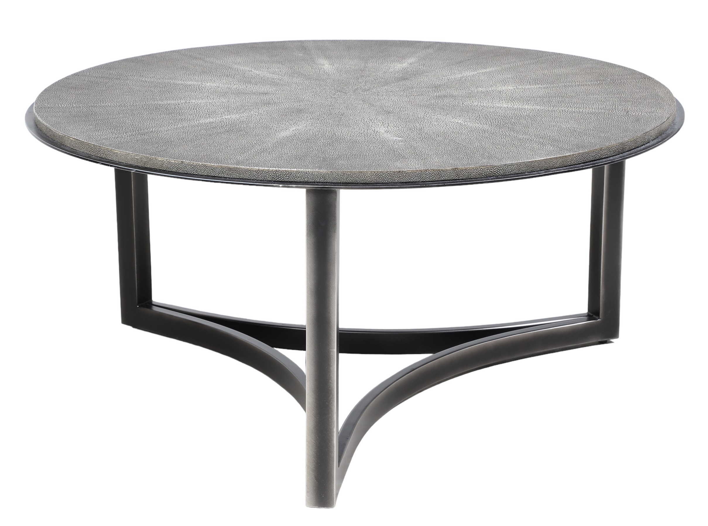 Contemporary coffee table, faux