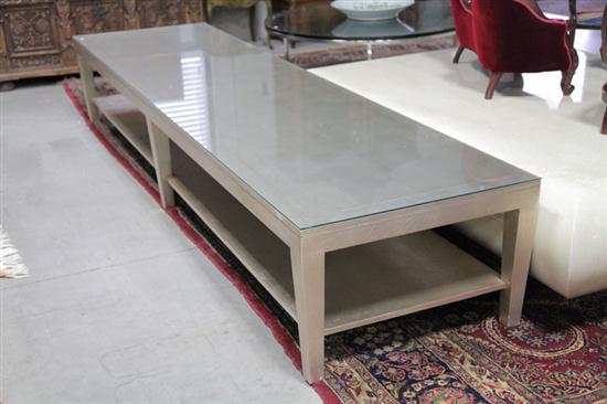 CONTEMPORARY COFFEE TABLE. Long 
