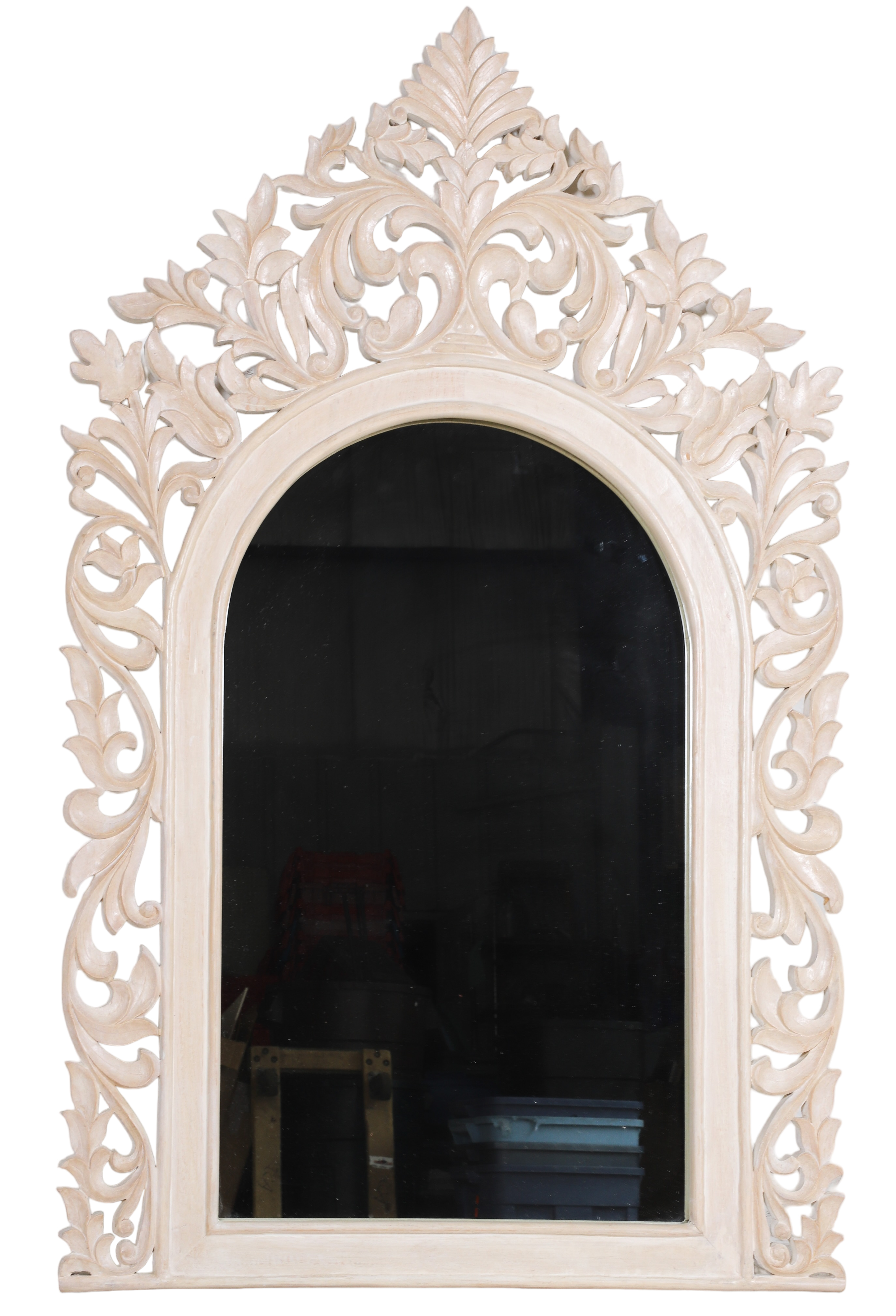 Contemporary cream painted