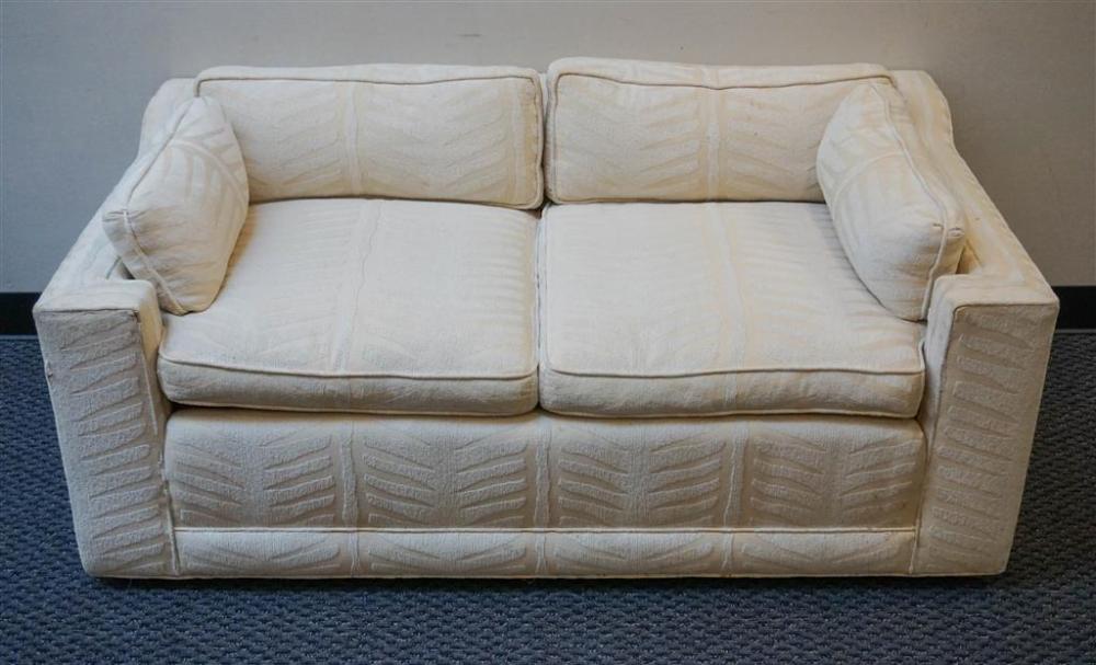 CONTEMPORARY CREAM UPHOLSTERED