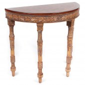 CONTEMPORARY DEMI-LUNE SIDE CO