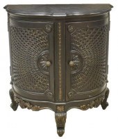 CONTEMPORARY DEMILUNE CONSOLE