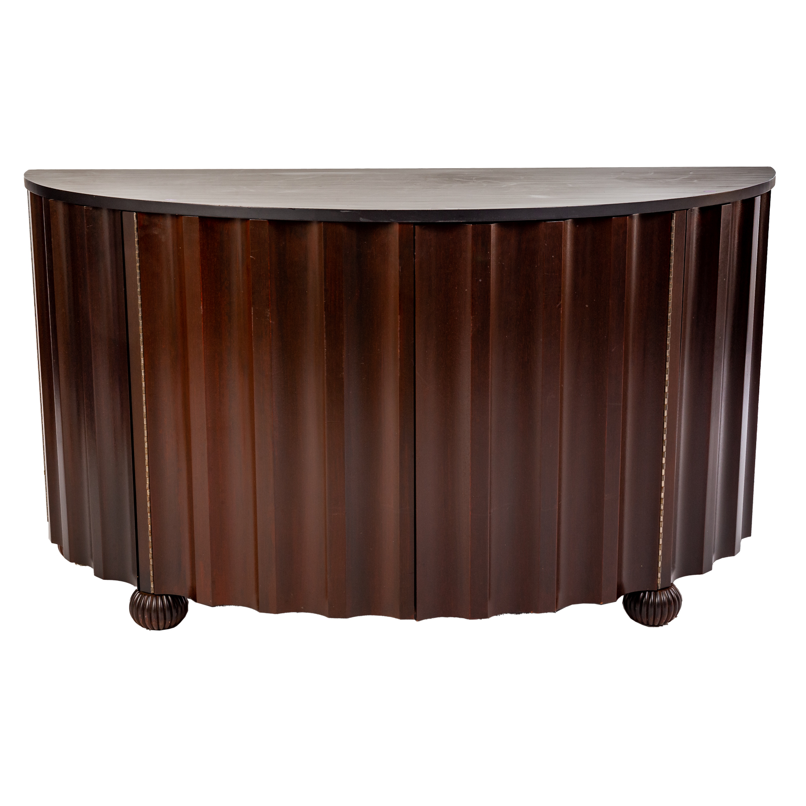 CONTEMPORARY DEMILUNE CONSOLE