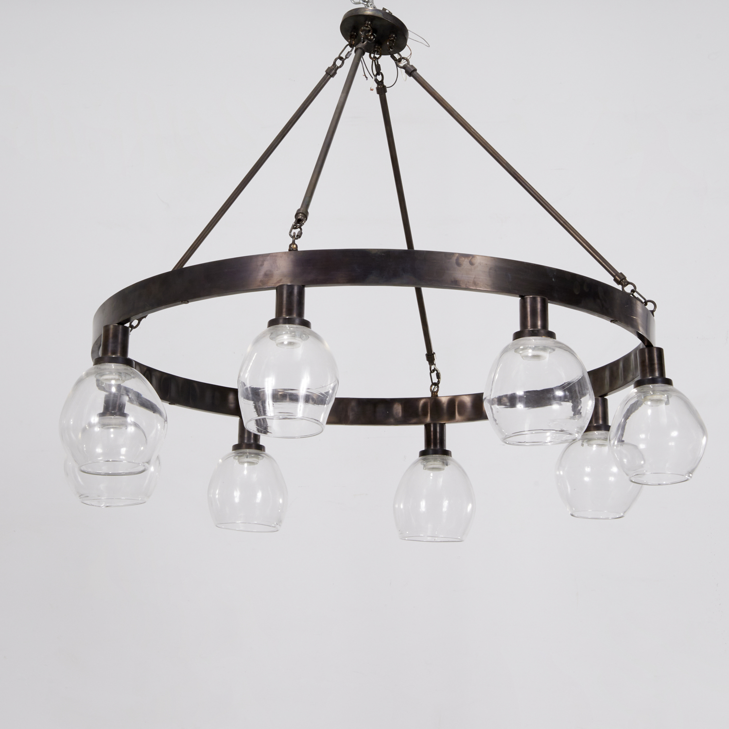 CONTEMPORARY DESIGNER BRONZE-FINISH