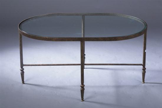 CONTEMPORARY DESIGNER PAINTED METAL
