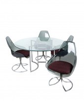 CONTEMPORARY DINING TABLE & FO