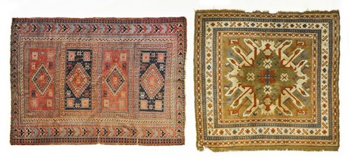 Contemporary eagle Kazak carpet