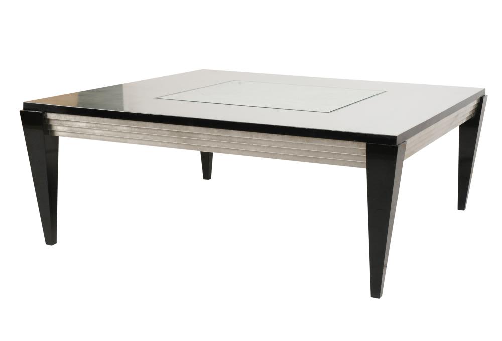 CONTEMPORARY EBONIZED AND