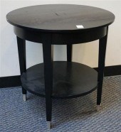 CONTEMPORARY EBONIZED FRUITWOO