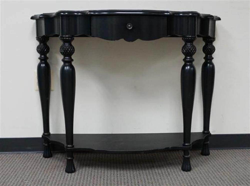 CONTEMPORARY EBONIZED WOOD