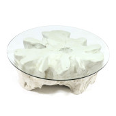 CONTEMPORARY FAUX-ROOTWOOD GLA