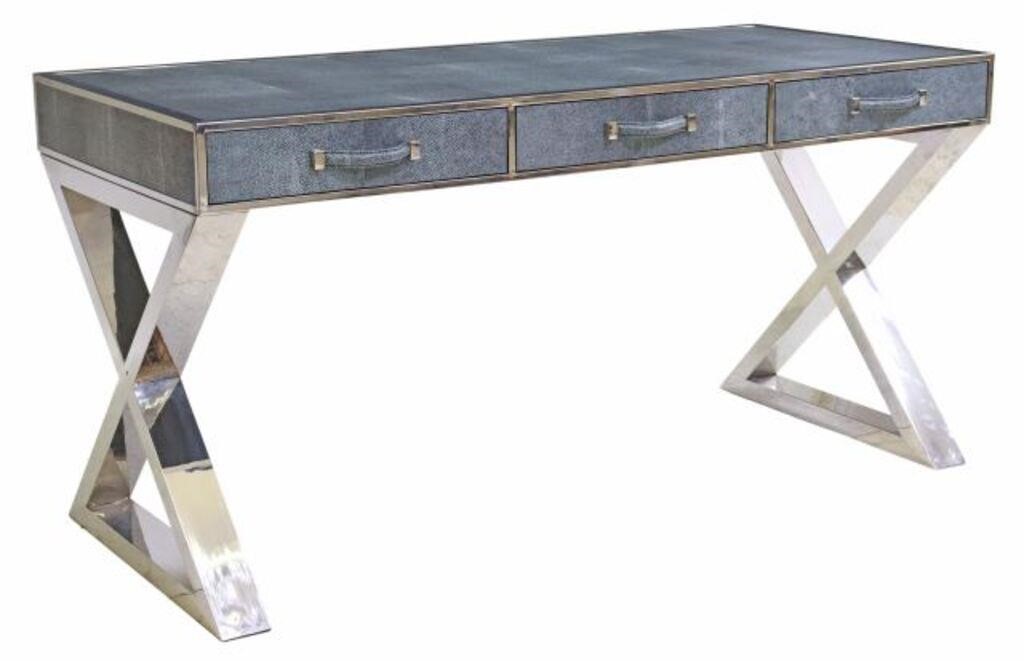 CONTEMPORARY FAUX SHAGREEN