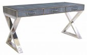 CONTEMPORARY FAUX SHAGREEN WRI