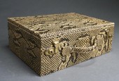 CONTEMPORARY FAUX SNAKE-SKIN M