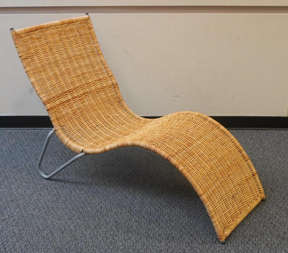 CONTEMPORARY FAUX WICKER AND