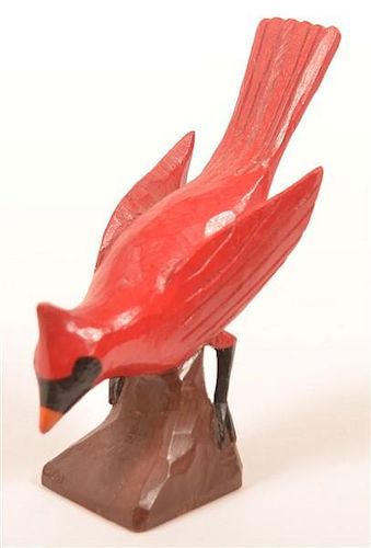 CONTEMPORARY FOLK ART CARVING OF