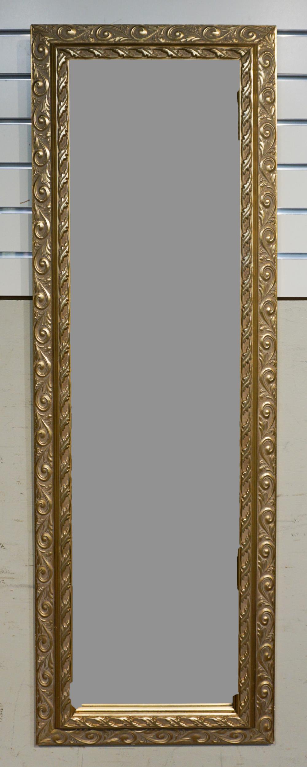 CONTEMPORARY FRAMED MIRROR,
